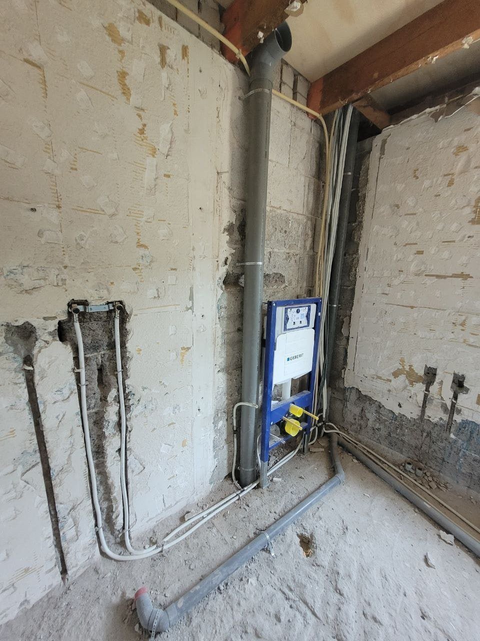Badkamer renovatie voor