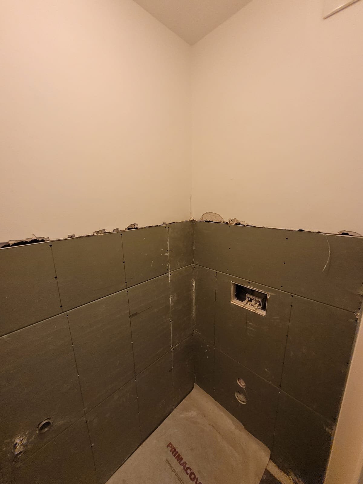 Toilet renovatie voor