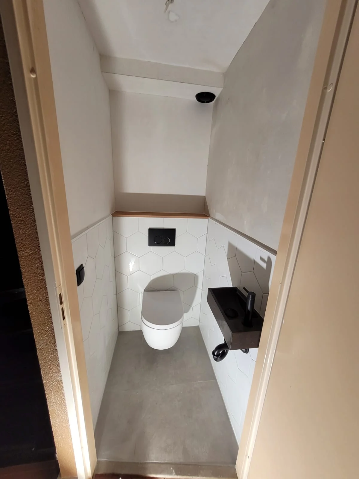 Toilet renovatie na