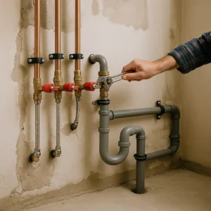 Waterleidingen monteren en aansluiten | Professioneel loodgieterswerk