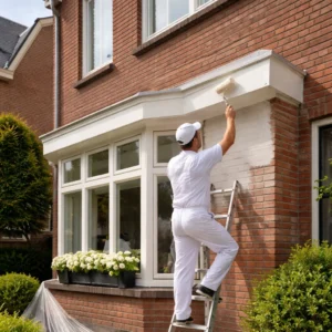 schilder Dordrecht voert professioneel gevelschilderwerk uit aan woning